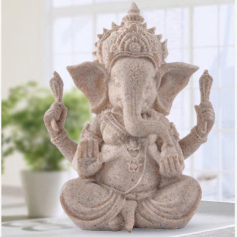 Ganesha Statue  Buddhist Hand-Carved Statue