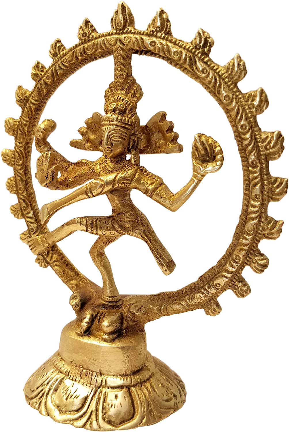 Full Circle Yoga School 0 GURU JEE Brass Shiva Statue